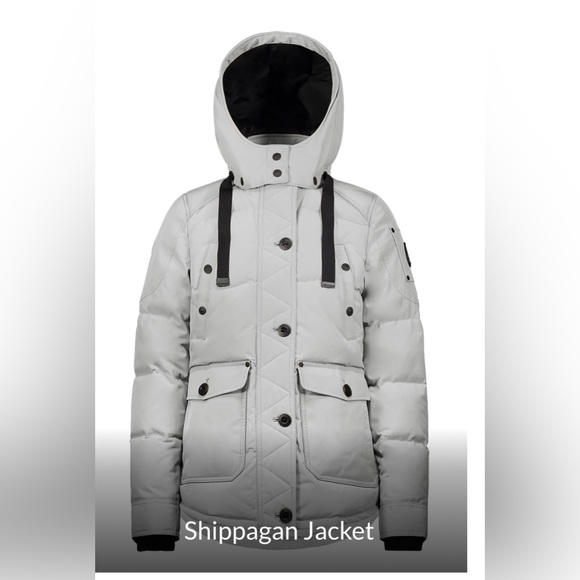 New Moose Knuckles Gray Jacket - Picture 3 of 12